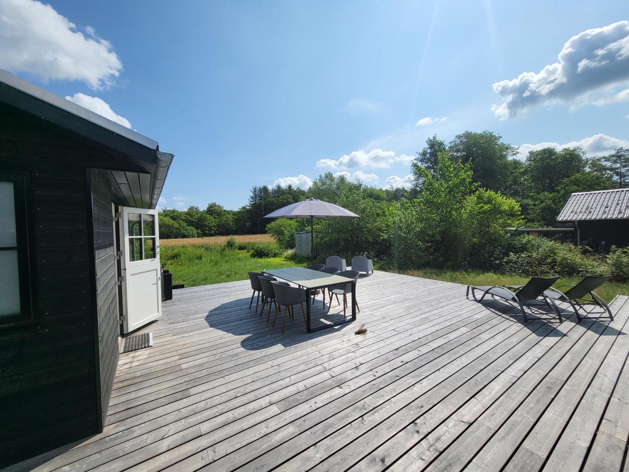 Sommerhus Ved Mosso Med Sokig Skanderborg Buitenkant foto